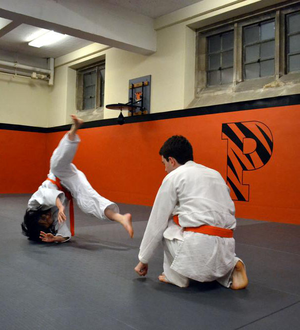 Aikido Practice at Princeton University