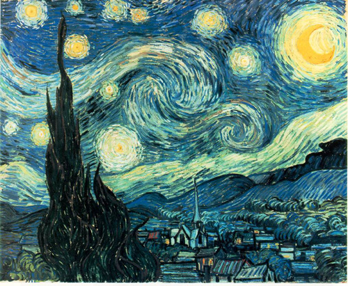 Vincent van Gogh -- The Starry Night (original)