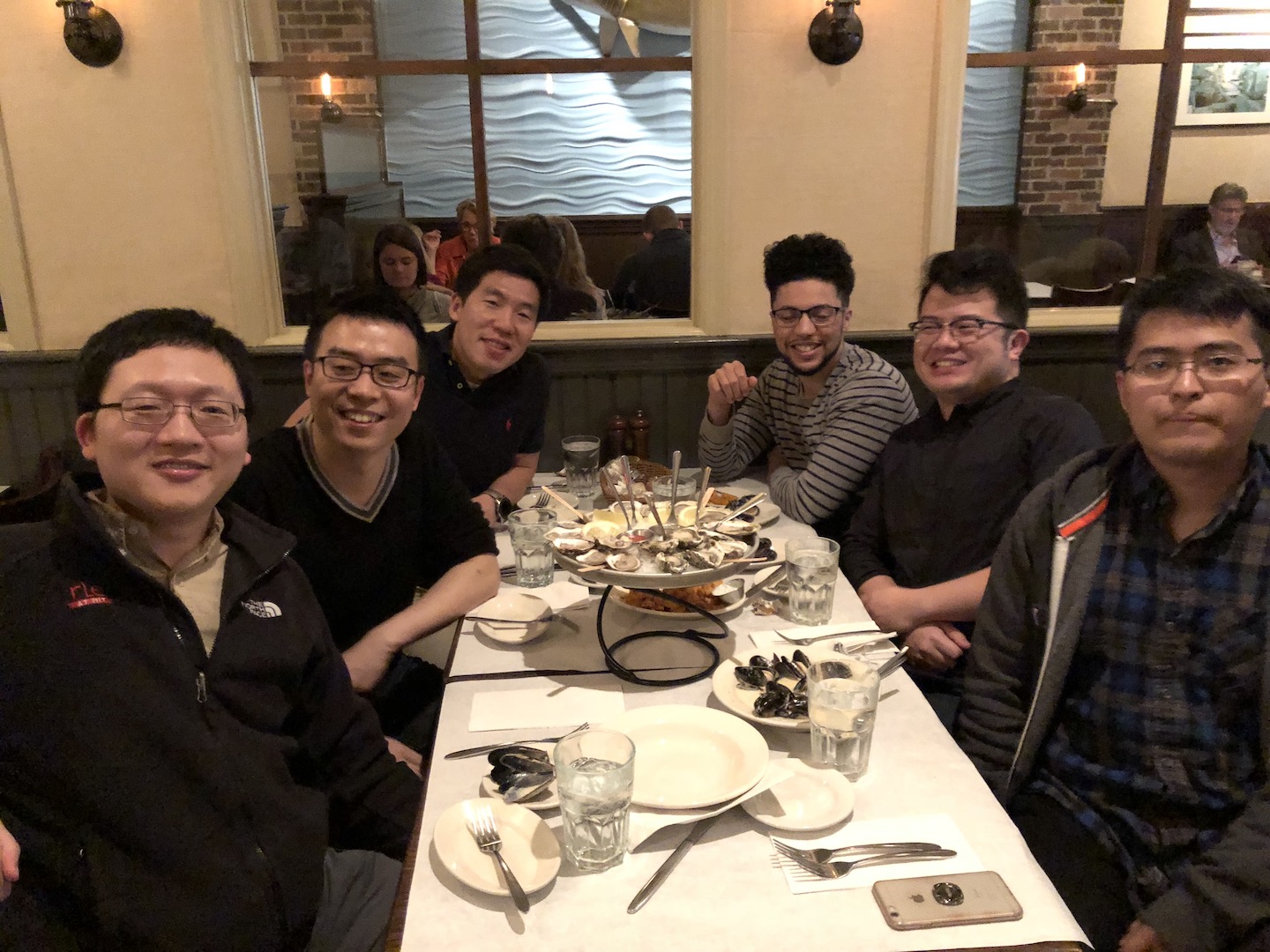 Group Dinner at Bluefish Grill 2019