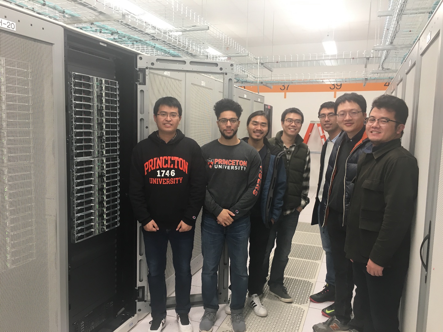 Visiting Princeton High Performance Computing Center 2018