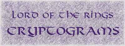 LotR Cryptograms