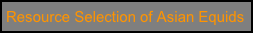 Resource Selection of Asian Equids