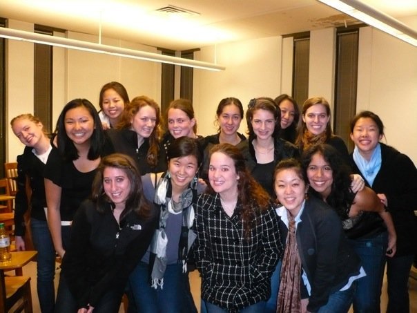 Warming Up for an Arch Sing, March 2009