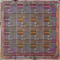 Die Micrograph of the Raw Multicore Microprocessor